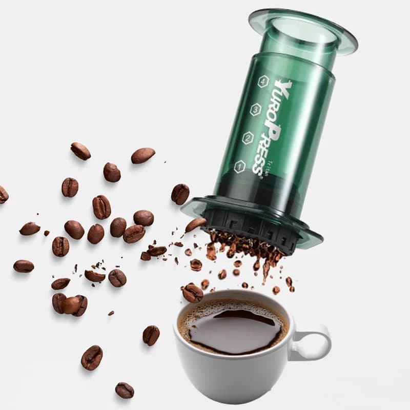 Nešiojama espreso kavos mašina French press